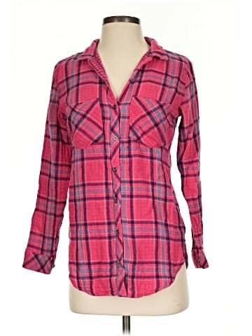 Cloth & Stone 3/4 Sleeve Button-Down Shirt (view 1)