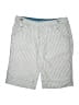 Lux Chevron-herringbone Gray Shorts Size 11 - photo 1