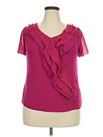 I.N. Studio Short Sleeve Blouse (view 1)