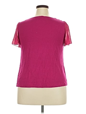 I.N. Studio Short Sleeve Blouse (view 2)