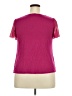 I.N. Studio Pink Short Sleeve Blouse Size 2X - photo 2