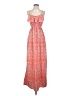 Soprano 100% Polyester Paisley Orange Casual Dress Size S - photo 1