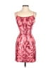Unbranded 100% Polyester Paisley Pink Cocktail Dress Size 2 - photo 1