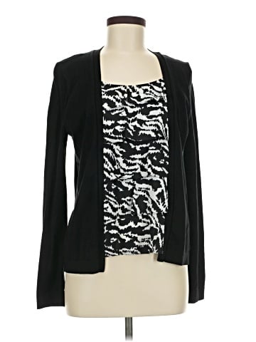 August Silk Long Sleeve Top (view 1)