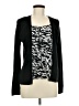 August Silk Black Long Sleeve Top Size M - photo 1