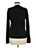 August Silk Black Long Sleeve Top Size M - photo 2