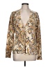 Coldwater Creek Paisley Tan Cardigan Size 10 - 12 - photo 1