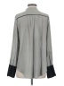 Free People 100% Polyester Color Block Gray Long Sleeve Blouse Size XS - photo 2