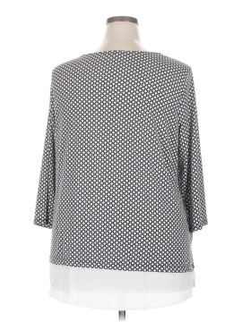 Adrianna Papell 3/4 Sleeve Blouse (view 2)