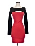 Guess Color Block Red Cocktail Dress Size XS - photo 1