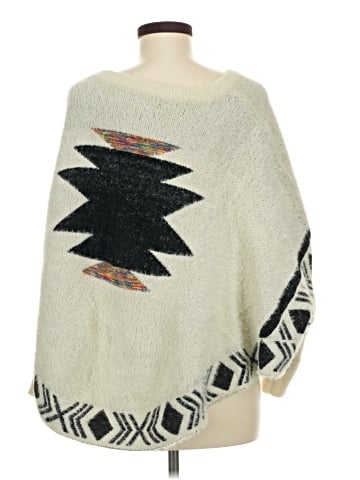 Zaful Poncho (view 2)