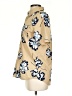 Gap Floral Tan Short Sleeve Button-Down Shirt Size XS - photo 5