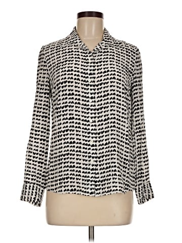 J.Crew Long Sleeve Silk Top (view 1)