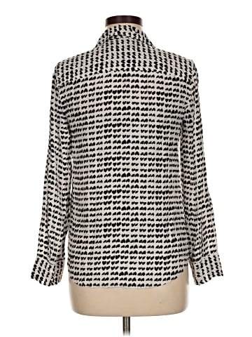 J.Crew Long Sleeve Silk Top (view 2)