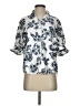 Ann Taylor 100% Polyester Floral Ivory 3/4 Sleeve Blouse Size S - photo 1
