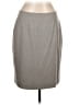 Kay Unger Chevron-herringbone Gray Formal Skirt Size 12 - photo 1