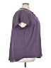 Torrid 100% Polyester Purple Short Sleeve Blouse Size 3X Plus (3) - photo 4