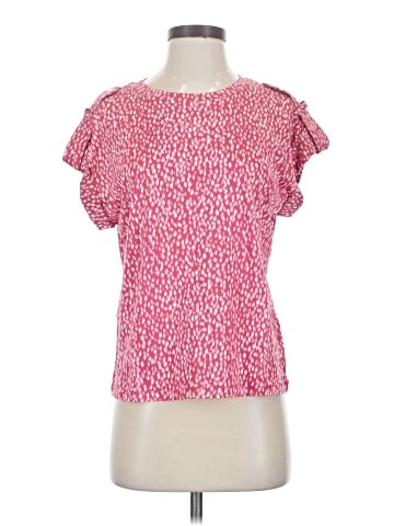 MICHAEL Michael Kors Short Sleeve Blouse (view 1)