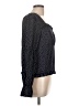 Love Sadie 100% Polyester Polka Dots Black Long Sleeve Blouse Size L - photo 4