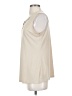 Susan Graver Ivory Sleeveless Blouse Size S - photo 5