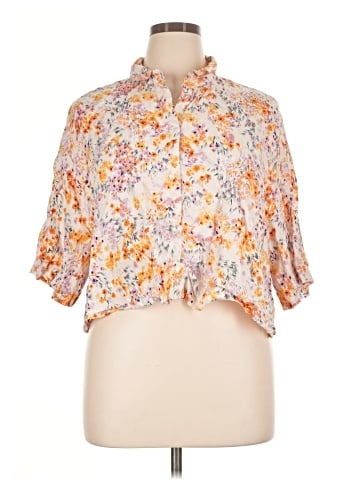 H&M Short Sleeve Blouse (view 1)