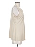 Susan Graver Ivory Sleeveless Blouse Size S - photo 4