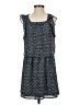 Jessica Simpson 100% Polyester Tweed Blue Casual Dress Size XS - photo 1