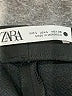 Zara Solid Black Casual Skirt Size L - photo 4