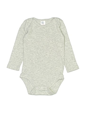 Baby Boden Long Sleeve Onesie (view 1)