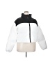 Just Fab 100% Polyester Color Block White Snow Jacket Size XXL - photo 1