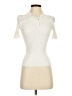 Theory Ivory Short Sleeve Turtleneck Size P (petite) - photo 1