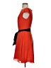 Darling 100% Polyester Solid Orange Red Casual Dress Size XS - photo 5