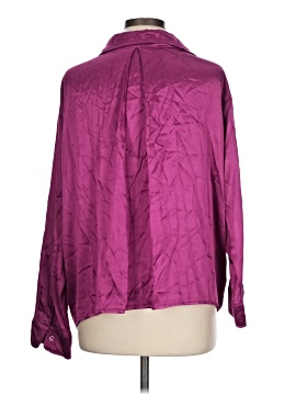 Monrow 3/4 Sleeve Button-Down Shirt (view 2)