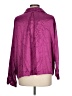 Monrow 100% Rayon Purple 3/4 Sleeve Button-Down Shirt Size L - photo 2