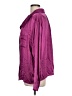 Monrow 100% Rayon Purple 3/4 Sleeve Button-Down Shirt Size L - photo 5