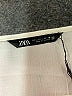 Zara 100% Polyester White 3/4 Sleeve Blouse Size L - photo 7
