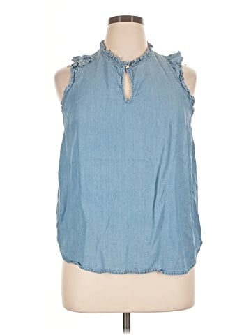 LC Lauren Conrad Sleeveless Blouse (view 1)
