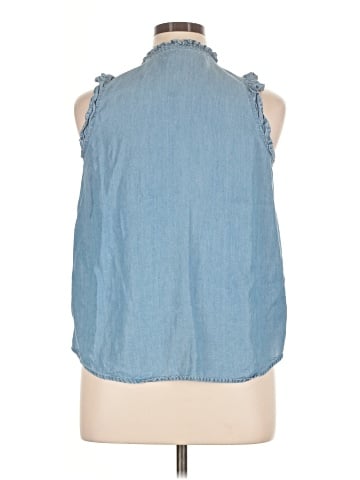 LC Lauren Conrad Sleeveless Blouse (view 2)