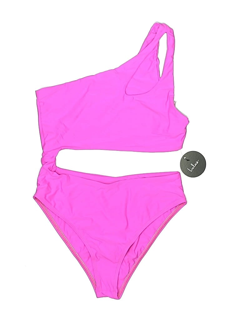 Lulus Two Piece Swimsuit In Pink