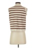 Lillusory Ivory Sleeveless Button-Down Shirt Size S - photo 2