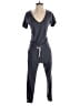 Vuori Solid Gray Blue Jumpsuit Size XS - photo 1