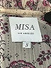 MISA Los Angeles 100% Polyester Pink Short Sleeve Blouse Size S - photo 7