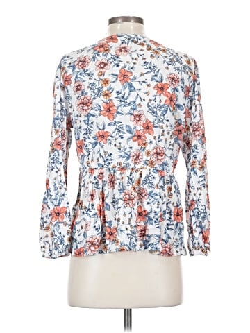 Lucky Brand 3/4 Sleeve Blouse (view 2)