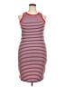 Torrid Stripes Red Casual Dress Size 2X Plus (2) - photo 1