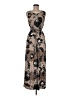 Chico's Paisley Silver Cocktail Dress Size Med (1) - photo 1