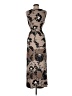 Chico's Paisley Silver Cocktail Dress Size Med (1) - photo 2
