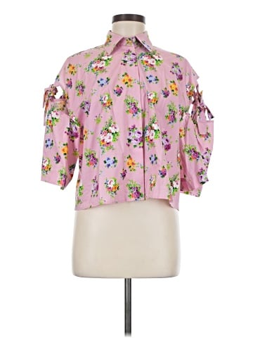 MSGM 3/4 Sleeve Blouse (view 1)