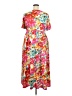 Unbranded Tropical Red Casual Dress Size 3XL - photo 2