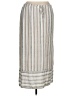 Apt. 9 100% Rayon Stripes Silver Casual Skirt Size XL - photo 1