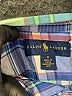 Ralph Lauren 100% Cotton Plaid Blue Long Sleeve Button-Down Shirt Size 4 - photo 3